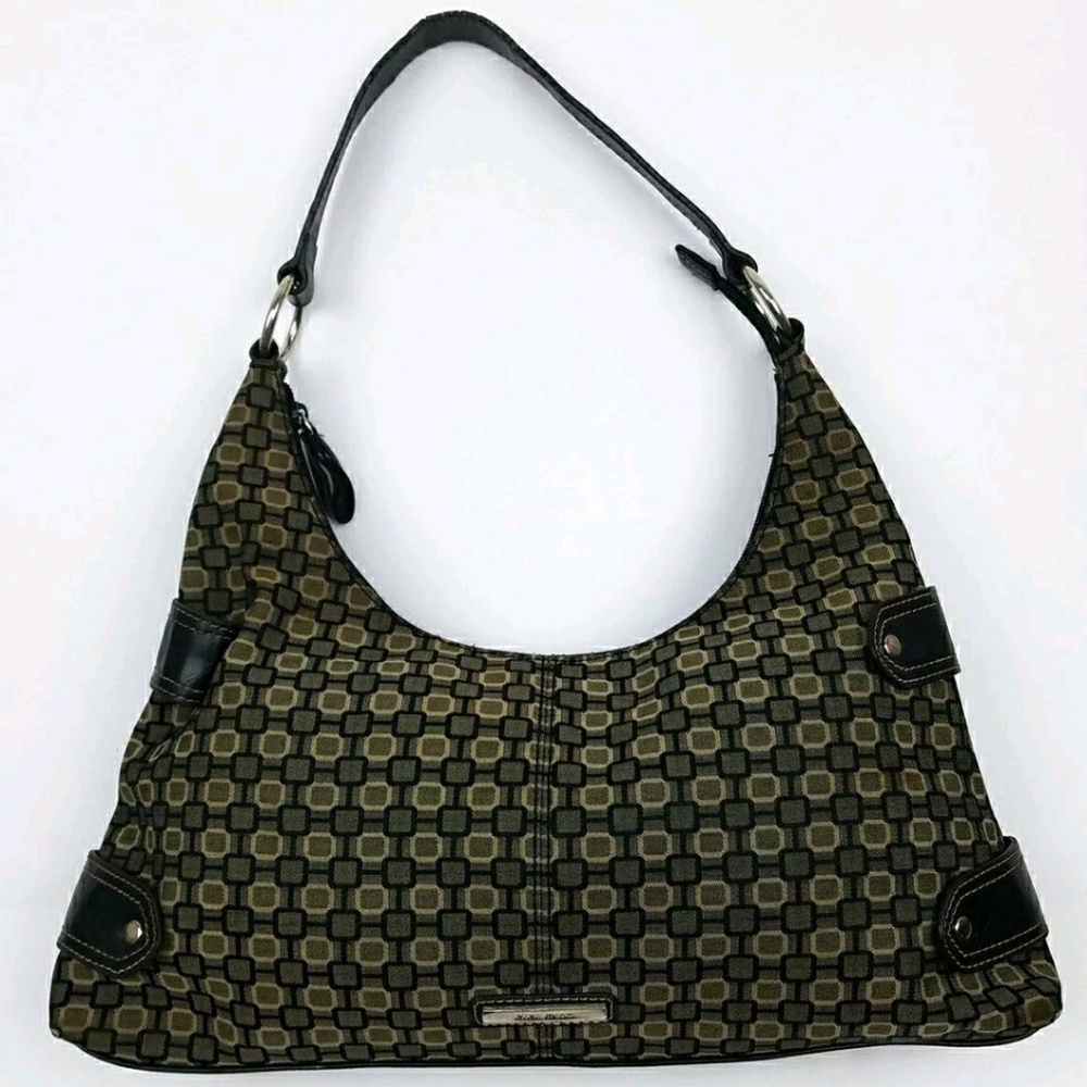 Nine West Medium Brown Pattern Purse Handbag